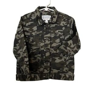 Girls Gymboree Camouflage Hello Sunshine Utility Jacket‎ Small
